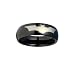 Blue Palm Jewelry Batman Print on a Black Stainless Steel DC Width Band Ring R380 Size 5-13