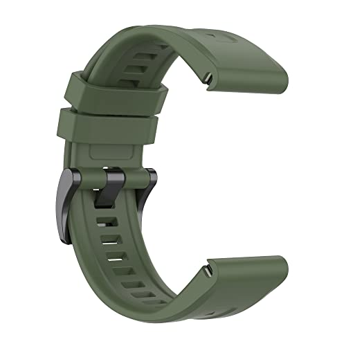 Correa de silicona para reloj Garmin 22 mm miniatura 4