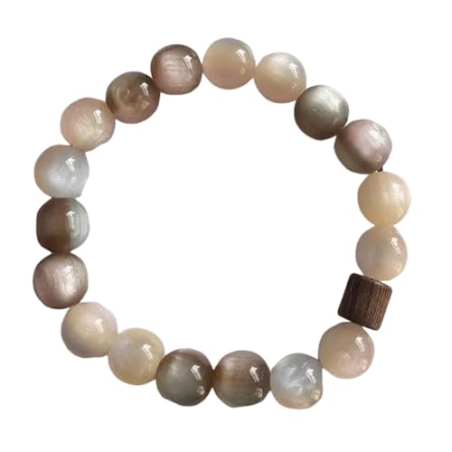 Bracelet à perles à breloques vintage avec pendentif Œil mystique pour fille et femme