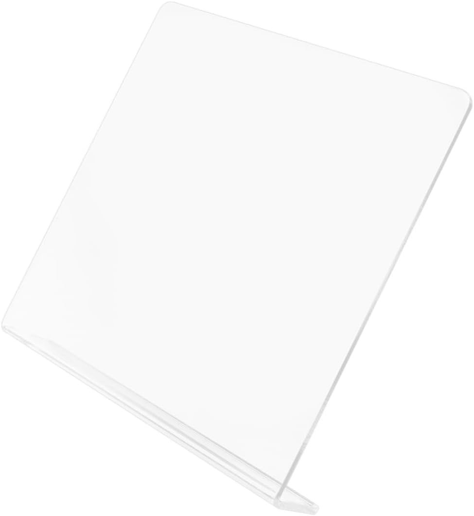 OSALADI Acrylic Paint Board for Artists: Clear Sloped Painting Board Portable Desktop Stand Mat for Watercolor Drawing and Art Projects