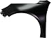 Front Fender Compatible with 2013-2015 Chevrolet Malibu / 2016 Malibu Limited Driver Side