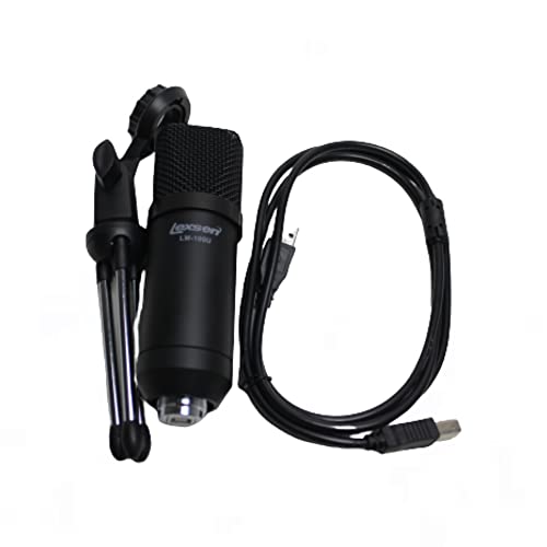 Microfone Condensador Lexsen LM-100U USB + tripé