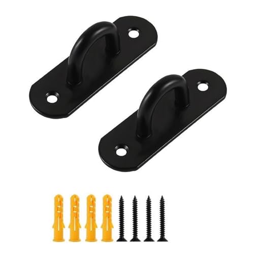 Wacnune 2-Pack 304 Stainless Steel Ceiling Hooks - Heavy-Duty Hanging