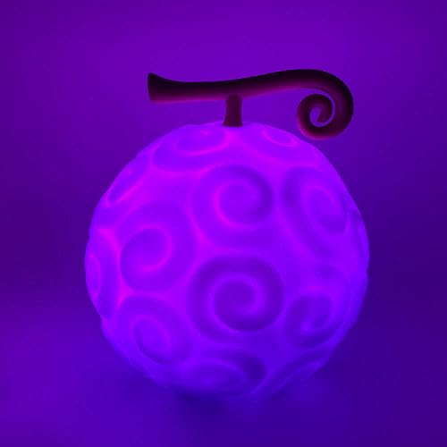 ワンピース 悪魔の実 ルームライト 約13cm 公式 グッズ 照明 インテリア 雑貨 (ゴムゴムの実) [5]