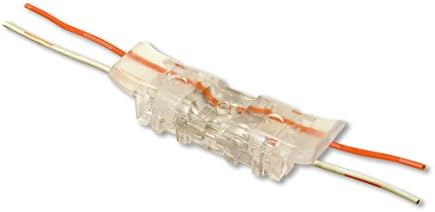 Kauden LXB41/BX Type41 One Pair Gel Filled Crimp Connecter, Clear, Set of 100 Pieces