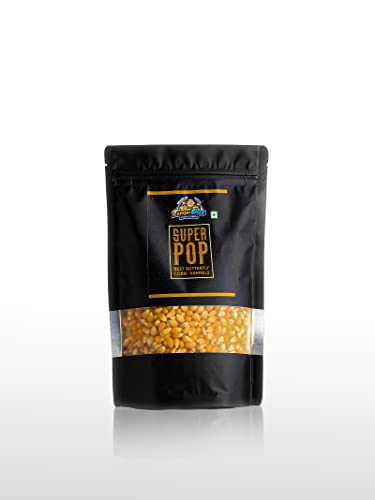 Image of TimeOut DIY Popcorn Kit | Healthy Snacking | Whole Kernels with 4 Signature Seasonings | Maize (400g), Masala (75g), Mexican Cheese (50g), Spicy Cheese, Sour Cream N Onion (50g), (Pack of 2, Unflavoured)