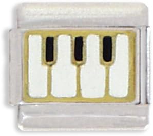 Clearly CharmingPiano Keys Italian Charm