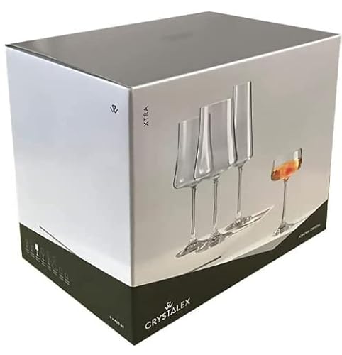 Jogo de 12 Taças Vinho Tinto Xtra Cristal 560ml A24,5cm