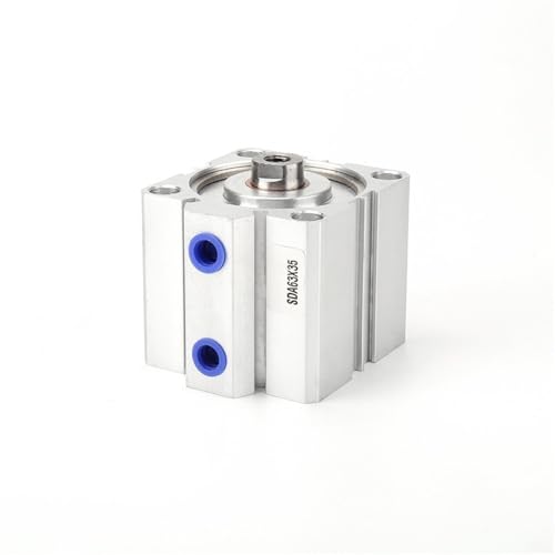 Vérin de gaz SDAD compact double effet double tige alésage 12-25mm - 7