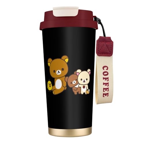 リラックマおでかけリラックマ コーヒーショップ風タンブラーケース