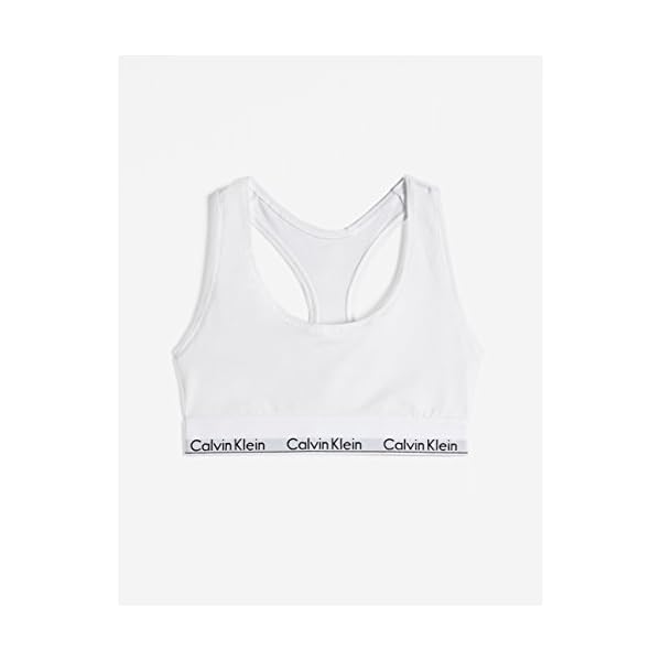 Calvin-Klein-Womens-Modern-Cotton-Bralette Calvin Klein Women's Modern Cotton Unlined Wireless Bralette, White, Medium