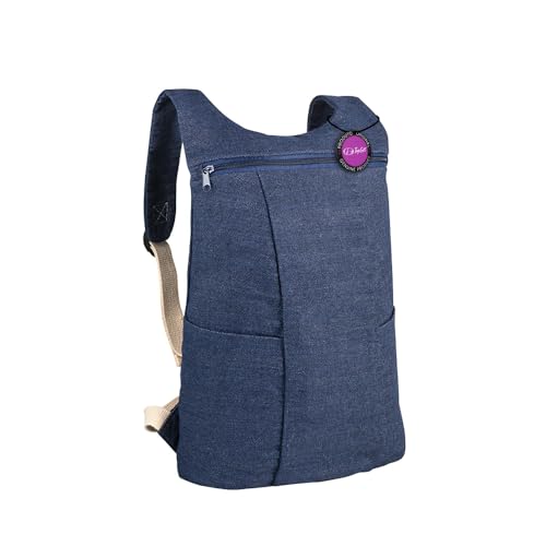 Mochila Casual em Jeans Denim Brunei TopGet (Azul)