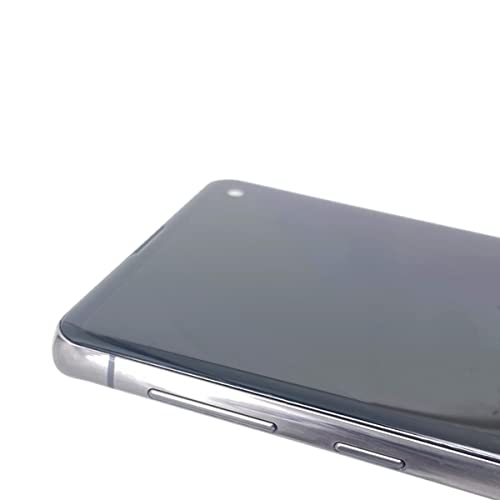 Galaxy S10 LCD Display Screen Assembly Replacement for Samsung Galaxy S10 LCD Touch Digitizer Screen with Frame 6.1" G973U G973FD Black(Fingerprint Recognition is not Supported)