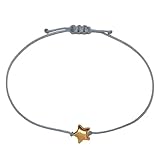 Hecha a mano con amor: cada pulsera está hecha a mano con amor y, por lo tanto, es un ejemplar único. La delicada pulsera de estrella se ve simplemente hermosa en la muñeca