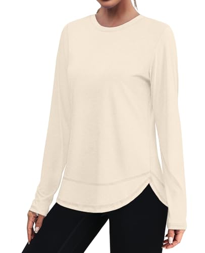 Image of XIEERDUO Women's Workout Tops Long Sleeve Shirts Sun Protection UPF 50+ Quick Dry Shirts for Hiking Running S-3XL