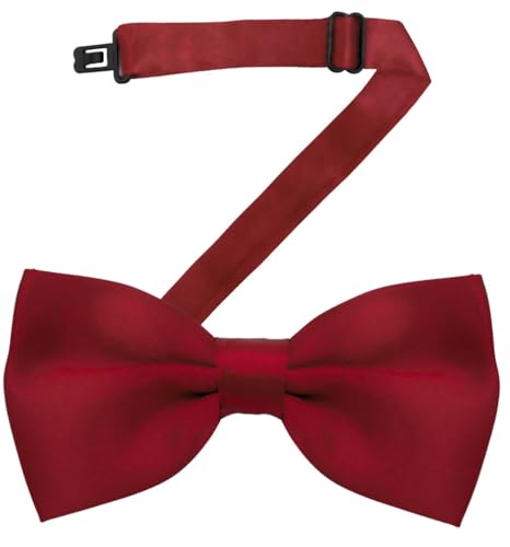 Image of MDSTYLE Bow Ties for Men Pre-Tied Adjustable - Classic Men's Bow Tie - Tuxedo Wedding Formal Bowtie Solid Color Bowties