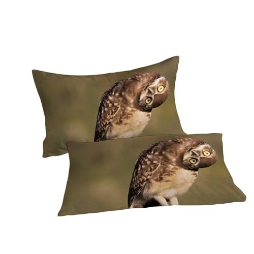 Housse de couette double imprimé 3D animaux en microfibre douce et infroissable - 7