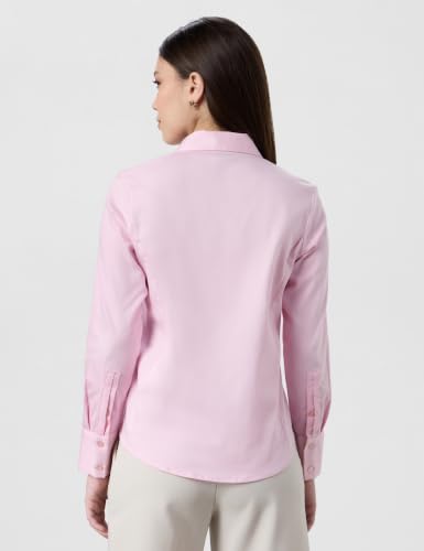 Image of Symbol Premium Women's Cotton Stretch Formal Shirt | Full Sleeve Button-Down | Regular Fit | Office-Wear | Desk-to-Dinner (Available in Plus Sizes)