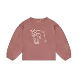 MINYMO Langarm-Shirt Pferd burlwood 140