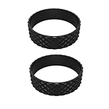 Knurled Grip for Gaggia Classic Pro Espresso Machine Steam Valve Knob, Textured Ring Attachment Improves Grip and Control, Pressure-Fit Design for Easy Installation, 2-Pack