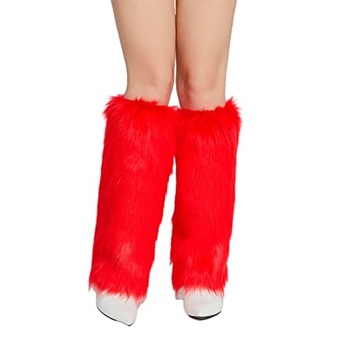 Fur Fuzzy Leg Warmers