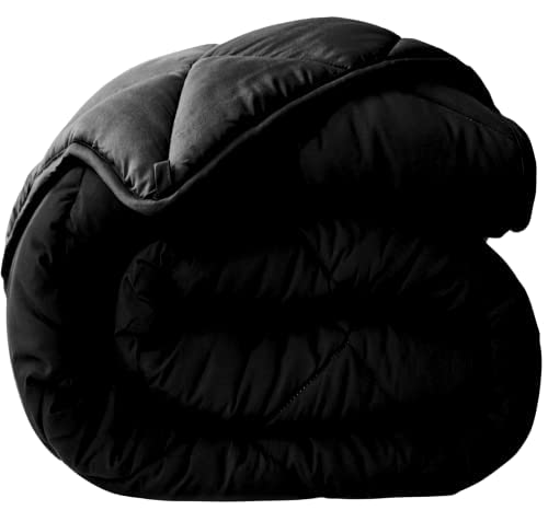 ViscoSoft Schwarze Bettdecke Cover