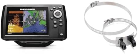 Humminbird 411670-1 Helix 5 Chirp DI GPS G3 & 7400871 AD XTM 9 Trolling Motor Adapter