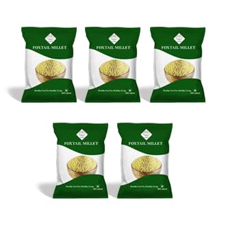 SWASTH Foxtail Millets Unpolished And Natural Organic 5kg (Other Names Of Foxtail Millet - Kangni, Kakum, Rala Thinai, Korra, Navane, Thina Kang, Rala, Kang, Kaon Kanghu, Kangam, Kora) (B07XZBKZ33) Amazon Price History, Amazon Price Tracker