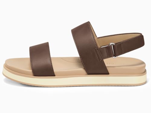 Image of Coutgo Women's Arch Support Adjustable Strap Flat Sandals