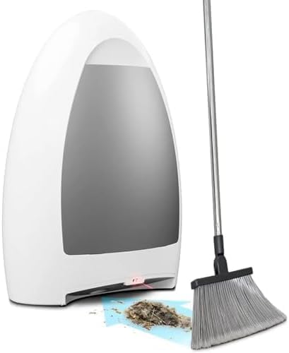 Aspiradora sin contacto con recogedor automático y sensores para una limpieza eficiente en salones y hogares