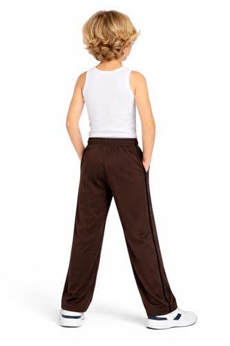 Image of DYCA by Bodycare Boys Cotton Solid Track Pant, Casual Regular Fit Joggers, Comfortable Activewear for Kids
