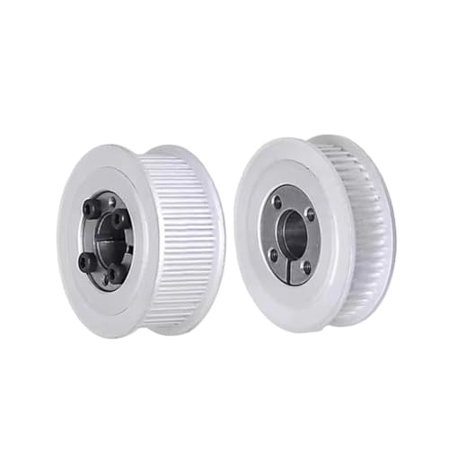 Poulie de courroie crantée HTD 8M pour supprimer le glissement mécanique sur axe 45mm