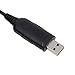 Mllepjdh High-Performance QYT Programming Cable for KT-8900/KT-8900D/KT-980 Plus/KT-8900R Two Way Radio Easy Connection