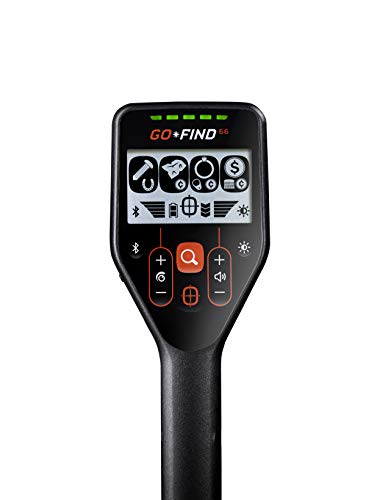 Minelab GO-FIND 66 High-Power Ultra-Light Metal Detector for Adults with 10" Waterproof Coil, Earbuds & Digging Tool