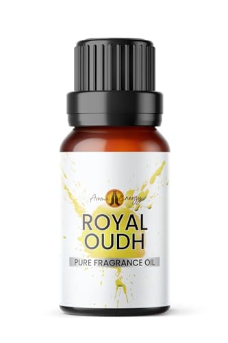 Royal Oudh Fragrance Oil 10ml | Arabic Oud Style Scent for Perfume Oil, Home Diffuser, Burners, Candle Making, soap Making, Wax melt Making for Women & Men