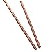 Cabilock 2pcs Copper Rod Diameter for Crafts Projects and Industrial Use Excellent Electrical Conductivity and High Hardness