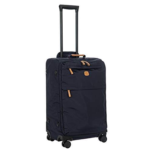 Bric's X-Bag Large Spinner With Frame - 25 Inch - Suitcases With Wheels - Checked Luggage - Navy #TOP1