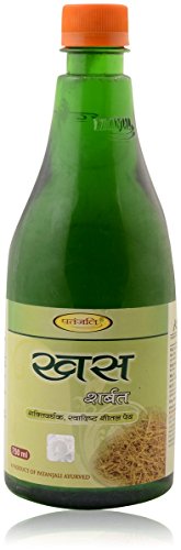 Image of Patanjali Sharbat - Khus 750ml Bottle