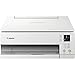 Produktbild Canon PIXMA TS6351 Drucker Farbtintenstrahl Multifunktionsgerät DIN A4 (Scanner, Kopierer, Fotodrucker, OLED, 4.800 x 1.200 dpi, USB, WLAN, 5 separate Tinten, Duplexdruck, 2 Papierzuführungen), weiß