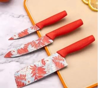 Deal Alert: Shanya 3-Piece Premium Floral Knife Set for Just Rs.235