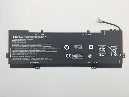 BatteryMon KB06XL Battery Compatible with HP Spectre X360 15-BL Laptop: 15-bl002xx 15-bl012dx 15-bl112dx 15-bl001na 15-bl030ng 15-bl031ng Z6K99EA Z6L01EA Z6K97EA HSTNN-DB7R 902401-2C1 902499-855