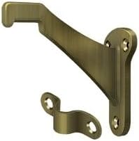 Deltana ZHRBB325U26 Hand Rail Brackets; Zinc 3-1/4" Projection; Bright Chrome Finish