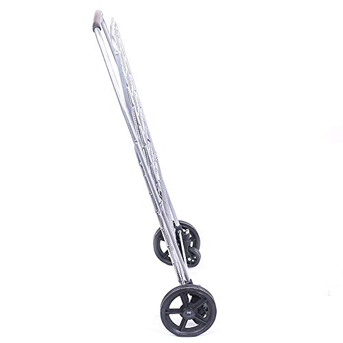 H.Slay einkaufswagen Trolley klappbar, Einkaufstrolley mit leisen Rädern Einkaufsroller Wheel Shopping Trolley Große… – Bild 3