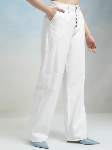 Image of Tokyo Talkies Women Straight Fit Jeans