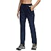 Produktbild Butrends Wanderhose Damen schnelltrocknend Outdoorhose atmungsaktiv Anti-UV Cargohose Verschleißfest Trekkinghose Funktionshose Ultraleichter Jogginghose mit Reißverschlusstaschen Dunkelblau, S