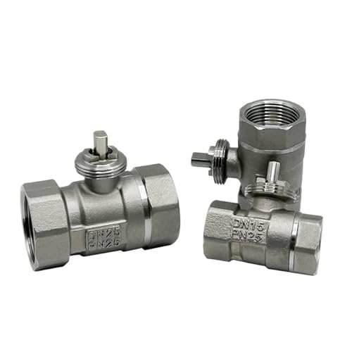 Corps de vanne motorisée DN20 en inox robuste pour réseau hydraulique - 2