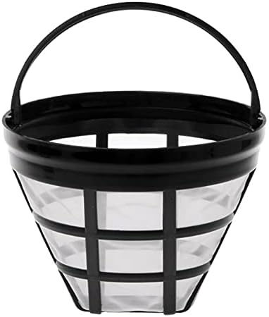B/S Coffee Filter Reusable Stainless Steel Nylon Pour Over Coffee Dripper Paperless Permanent Drip Cone Coffee Filter Household Coffee Mesh Basket Cup