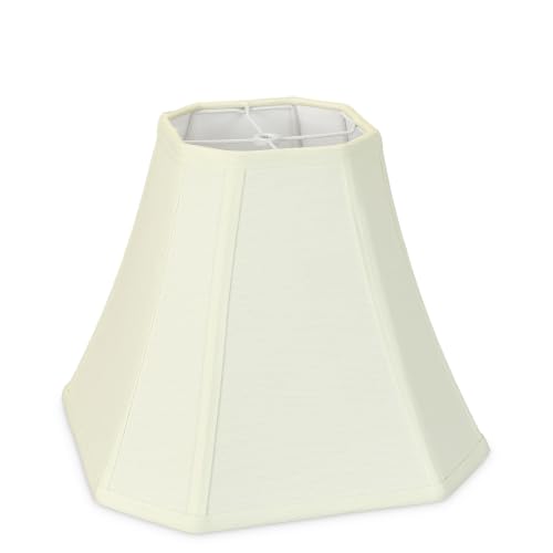 Cream Octagonal Bell Lamp Shade