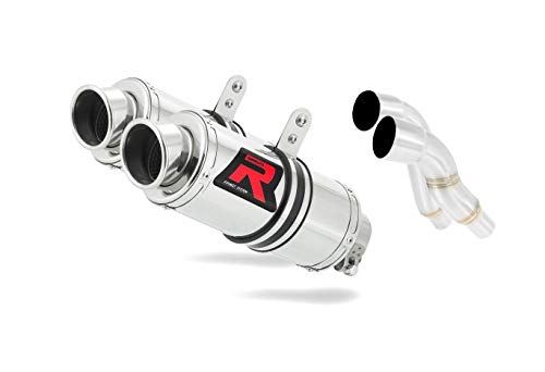 DOMINATOR Pot d'échappement Silencieux GP1 compatible avec STREET TRIPLE 675 2007-2012