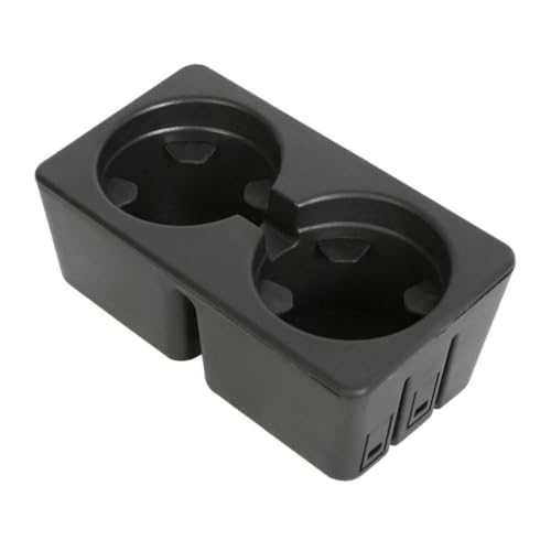 Portavasos para consola Silverado y Yukon plástico negro miniatura 1